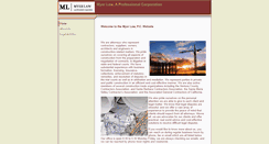 Desktop Screenshot of myerlawpc.com